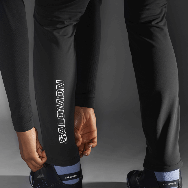 Salomon46081164 meias femininas - gore tex infinium windstopper preto profundo