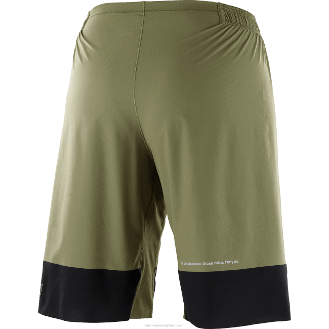 Salomon46081187 calções de mulher - shortney folha de uva