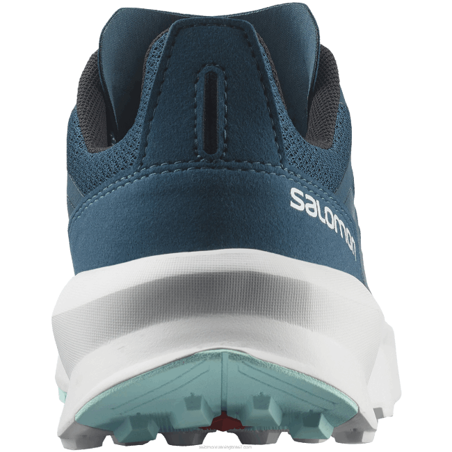 Salomon46081125 sapatos de caminhada femininos - patrulha legião azul/branco/yucca