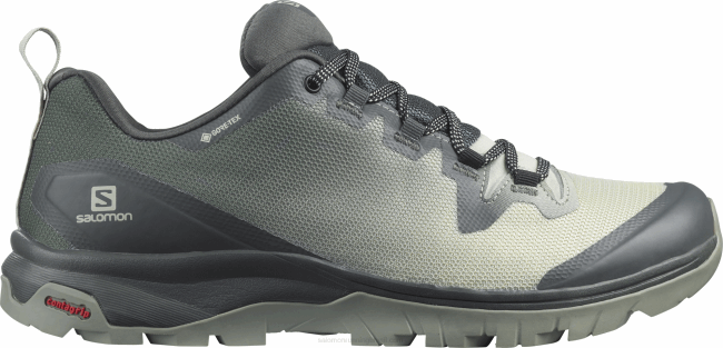 Salomon46081146 sapatos de caminhada femininos - vaya gore-tex chique urbano/cinza mineral/sombra