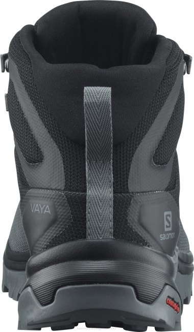 Salomon46081283 botas de caminhada femininas - vaya mid gore-tex tempo tempestuoso/preto/soldado