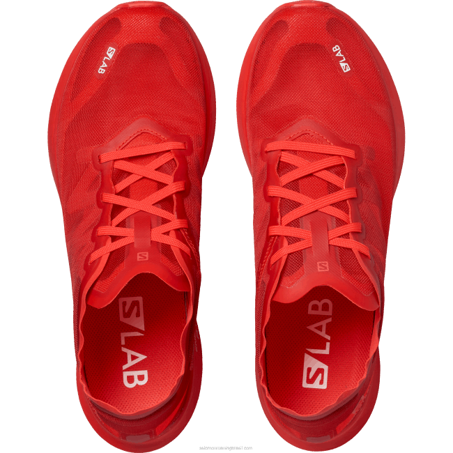 Salomon4608750 tênis de corrida feminino - s/lab phantasm corrida vermelha