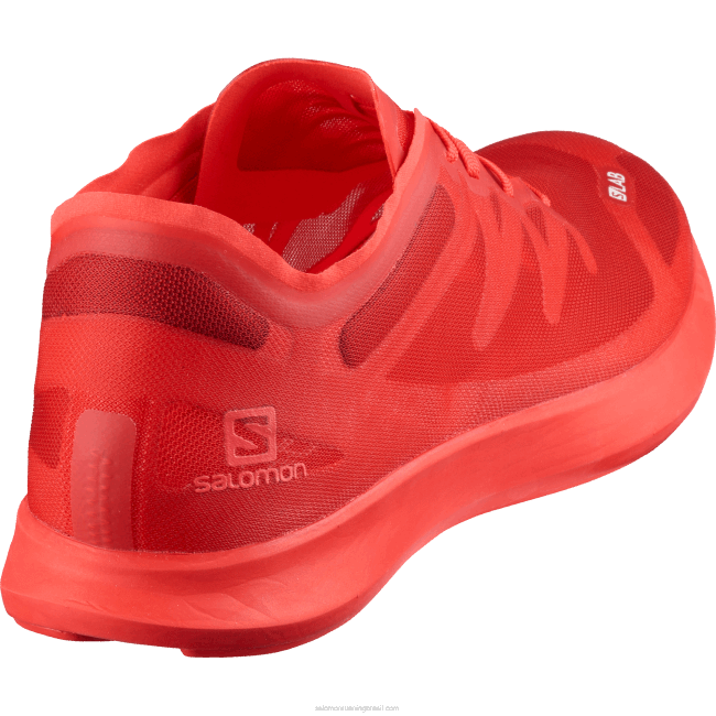 Salomon4608750 tênis de corrida feminino - s/lab phantasm corrida vermelha