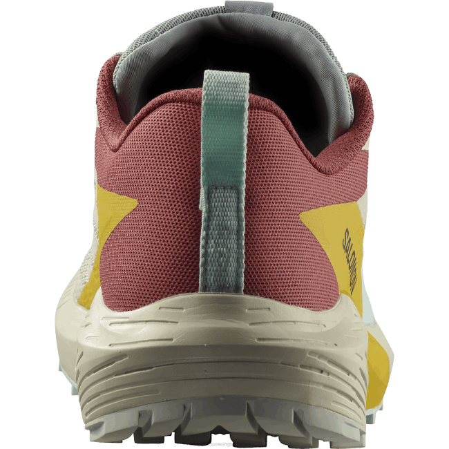 Salomon46081497 Tênis de corrida feminino - Sense Ride 5 dia chuvoso/molho quente/frésia