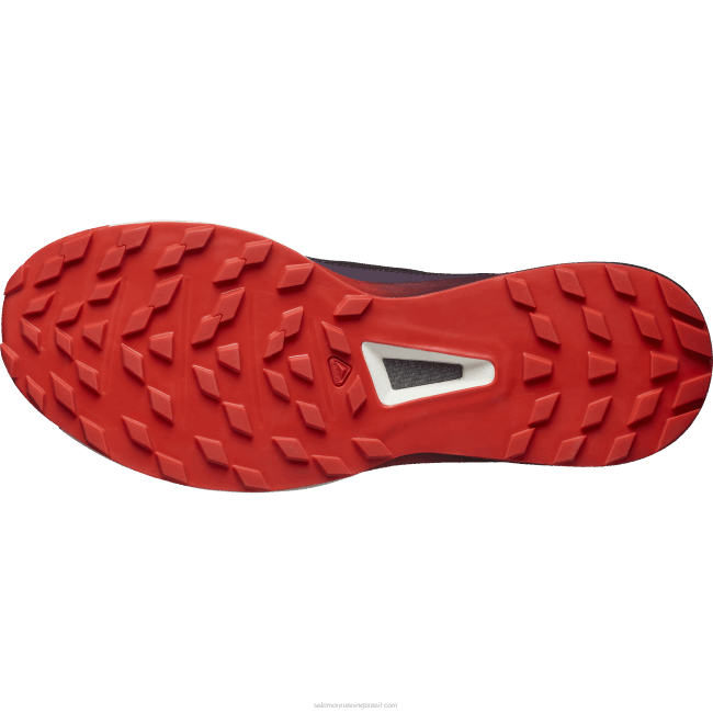 Salomon46081508 tênis de corrida feminino - s/lab ultra 3 ameixa perfeita/vermelho ardente/branco