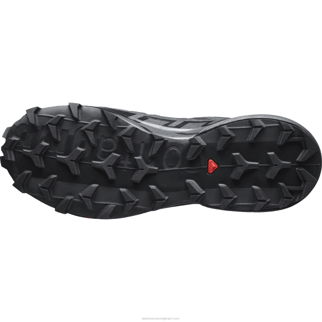 Salomon46081516 tênis de corrida feminino - speedcross 6 gore-tex preto/fantasma