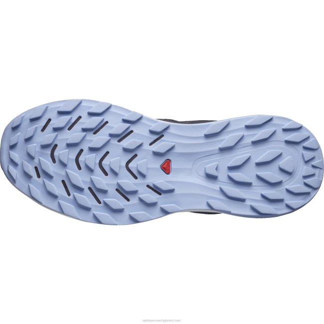 Salomon46081525 tênis de corrida feminino - ultra glide 2 largo beladona/gelo de baunilha/serenidade