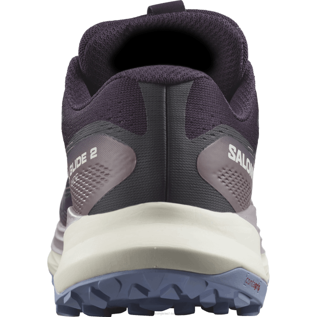 Salomon46081525 tênis de corrida feminino - ultra glide 2 largo beladona/gelo de baunilha/serenidade