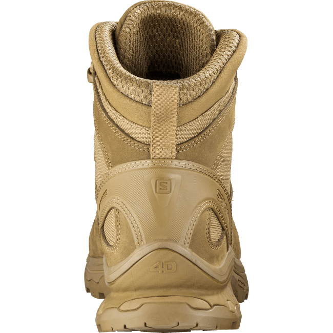Salomon4608808 sapatos das forças femininas - missão 4d forças 2 marrom coiote