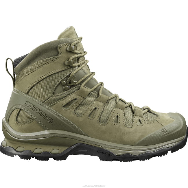 Salomon4608822 sapatos das forças femininas - missão 4d forças 2 pt ranger verde