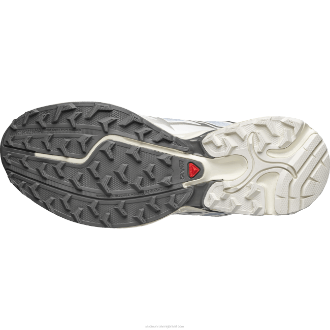 Salomon4608766 sapatos esportivos femininos - xt-pathway branco/baunilha gelo/estanho