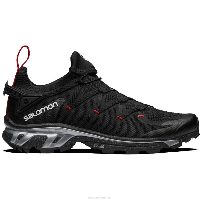 Salomon4608774 sapatos esportivos femininos - xt-rush tomate cereja/preto
