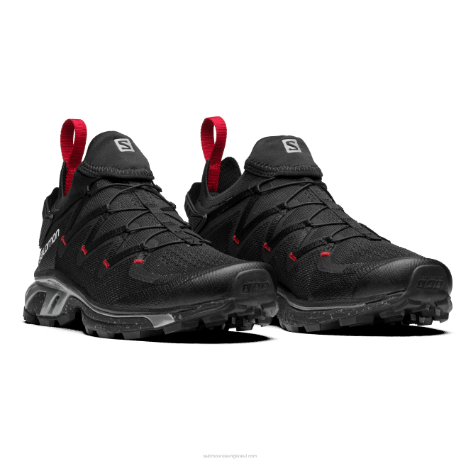 Salomon4608774 sapatos esportivos femininos - xt-rush tomate cereja/preto