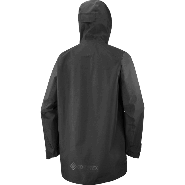 Salomon4608831 jaqueta shell feminina - essencial gore-tex preto profundo