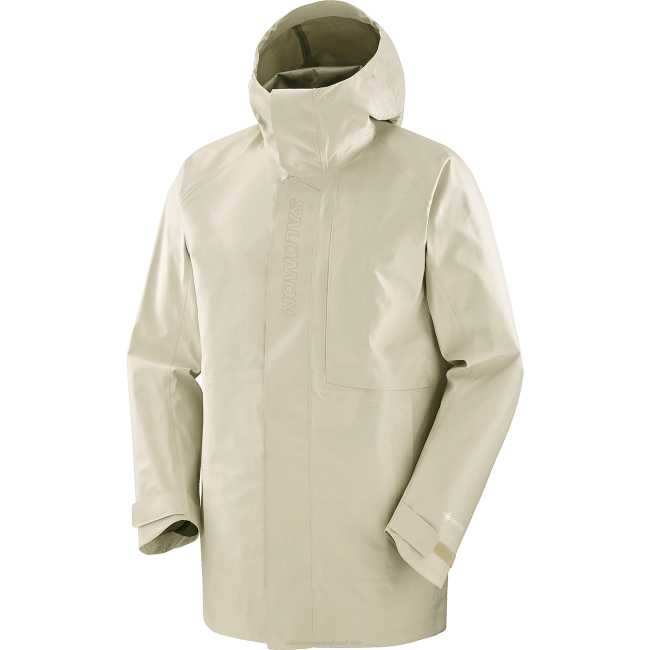 Salomon4608832 jaqueta shell feminina - essencial gore-tex dia chuvoso