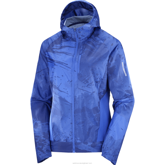 Salomon4608857 jaqueta corta-vento feminina - bonatti cross wind peônia marinho/azul náutico/ao