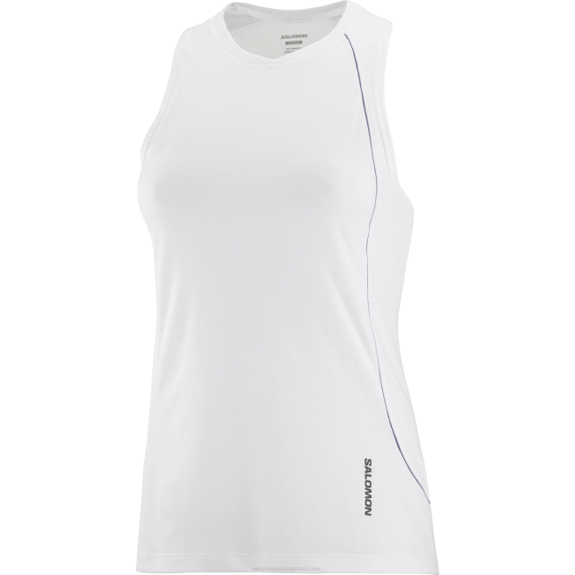 Salomon4608907 tanque feminino - equipe branco